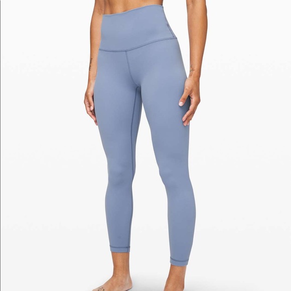 lululemon athletica Pants & Jumpsuits Lululemon Align Blue 28 Tempest Blue Poshmark
